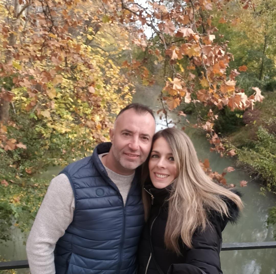 Sandra e Iván en 2024